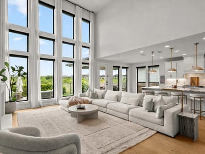 Living area at 8404 Ambergill CT - 4 bed 3 bath home