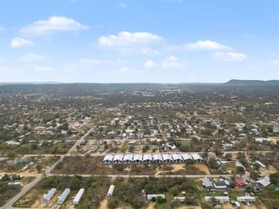 Primary bedroom at 849 Anson St Unit #1-14 lots - Royal Oaks Estates 6, Kingsland, TX