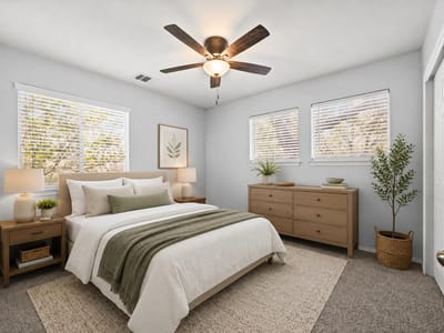 Primary bedroom at 8507 Dulcet DR - 3 bed 2 bath home