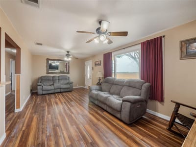 Primary bedroom at 851 County Road 455 - 3 bed 2 bath home