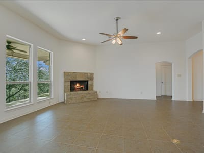 Primary bedroom at 851 Stone Mountain Dr - 3 bed 2 bath home