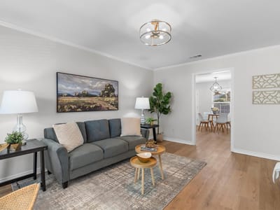 Living area at 8515 Spearman Dr - 3 bed 1 bath home
