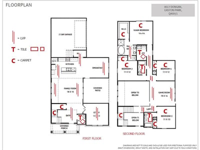 Primary bedroom at 8517 Dongan DR - 4 bed 3 bath home