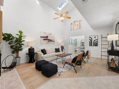 Primary bedroom at 8518 Fathom CIR Unit #107 - 3 bed 2 bath home