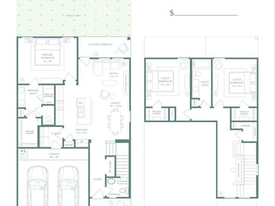 Primary bedroom at 8534 Wellspring LOOP - 3 bed 2 bath home