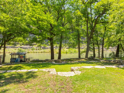 Kitchen at 8560 River Rd - SCENIC VALLEY, New Braunfels, TX