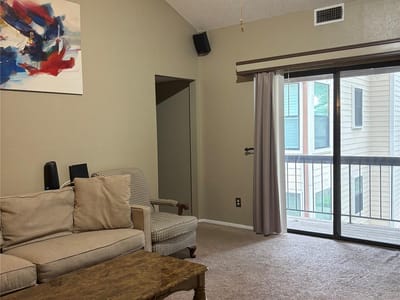 Primary bedroom at 8600 Fathom CIR Unit #2301 - 2 bed 2 bath home