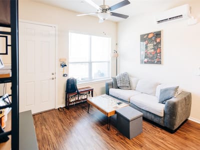 Primary bedroom at 8601 W Gate Blvd Unit #9104 - 2 bed 2 bath home