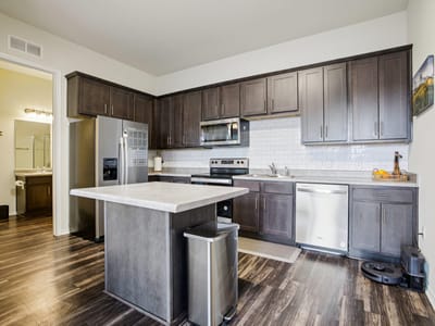 Kitchen at 8601 West Gate Blvd Unit #4104 - 2 bed 2 bath home