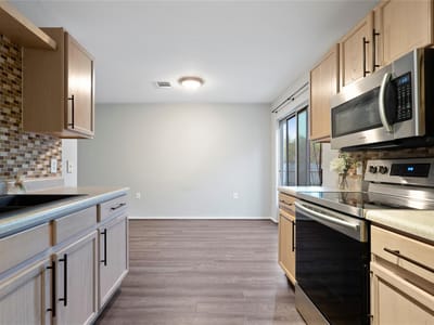 Kitchen at 8609 Claude Ct - 3 bed 1 bath home