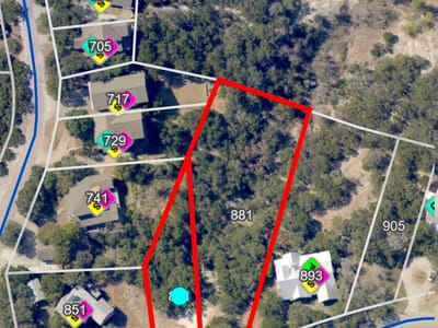 Property photo 3 at 861, 881 Riviera DR - Canyon Lake Hills 4, Canyon Lake, TX
