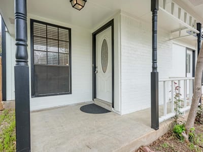Primary bedroom at 8610 Croydon LOOP - 3 bed 2 bath home
