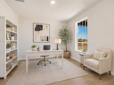 Living area at 8610 Dongan DR - 3 bed 2 bath home