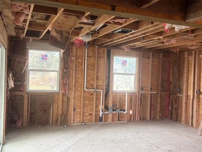 Living area at 8702 Bridgeport DR - 4 bed 3 bath home