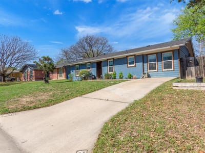 Primary bedroom at 8800 Redfield LN - 3 bed 1 bath home