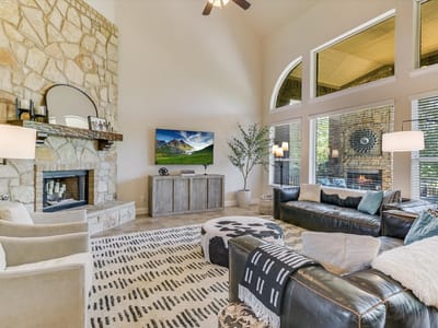 Living area at 8813 Fescue Ln - 4 bed 4 bath home