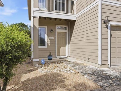 Living area at 8813 Mountain Shadows CV Unit #8813A - 2 bed 2 bath home