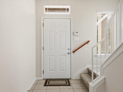 Primary bedroom at 8813 Mountain Shadows CV Unit #8813A - 2 bed 2 bath home