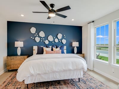 Primary bedroom at 8818 Marmoset Way - 3 bed 3 bath home