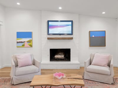 Living area at 8829 Silverarrow CIR - 4 bed 2 bath home