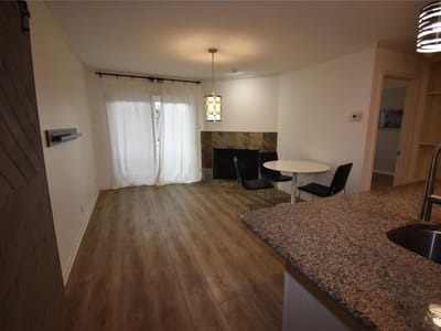 Primary bedroom at 8888 Tallwood Dr Unit #2109 - 2 bed 2 bath home