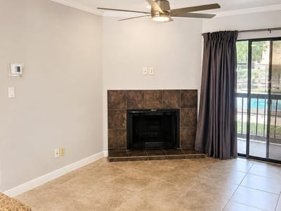 Bathroom at 8888 Tallwood DR Unit #3105 - 1 bed 1 bath home