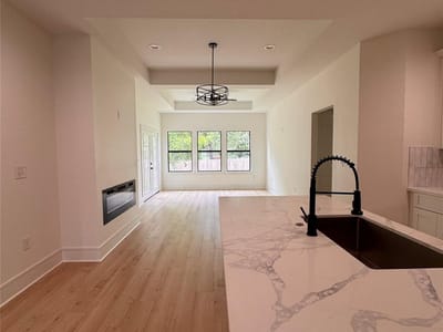 Living area at 889 S Leon - 3 bed 2 bath home