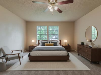 Living area at 8907 Bill Hickcock PASS - 3 bed 2 bath home
