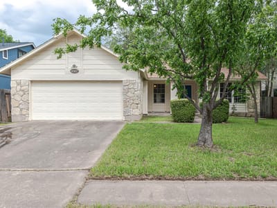 Primary bedroom at 8907 Bill Hickcock PASS - 3 bed 2 bath home