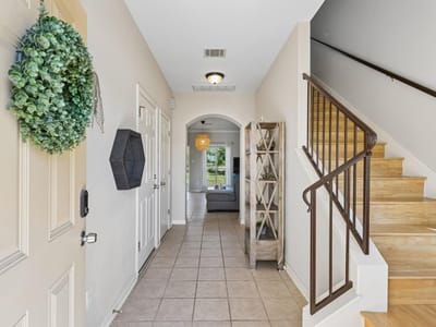 Primary bedroom at 8909 Mountain Shadows CV Unit #B - 3 bed 2 bath home