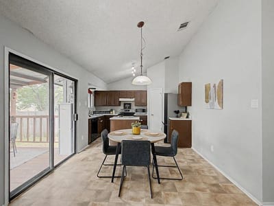 Living area at 8911 Romayne Ln - 3 bed 2 bath home