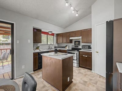 Kitchen at 8911 Romayne Ln - 3 bed 2 bath home