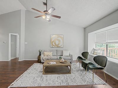 Primary bedroom at 8911 Romayne Ln - 3 bed 2 bath home