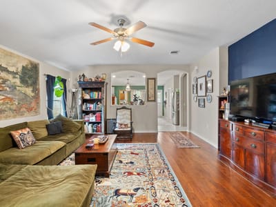 Primary bedroom at 8912 China Rose Dr - 3 bed 2 bath home