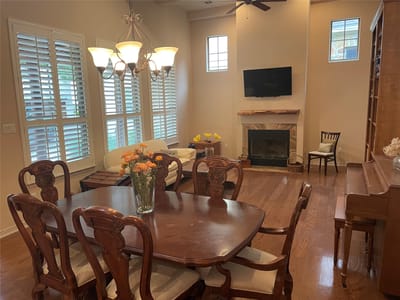 Living area at 8917 Old Lampasas TRL Unit #12 - 2 bed 2 bath home