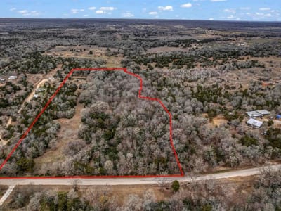 Primary bedroom at 9.74-ac Boyd RD - Sowell, John, Red Rock, TX