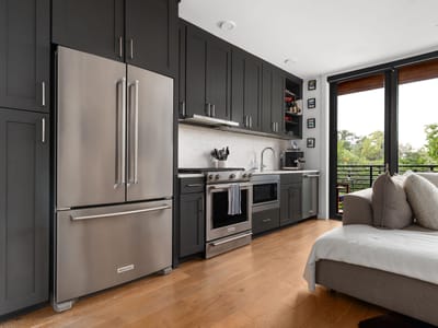 Kitchen at 900 S 1st ST Unit #320 - 1 bed 1 bath home