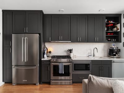 Primary bedroom at 900 S 1st ST Unit #320 - 1 bed 1 bath home