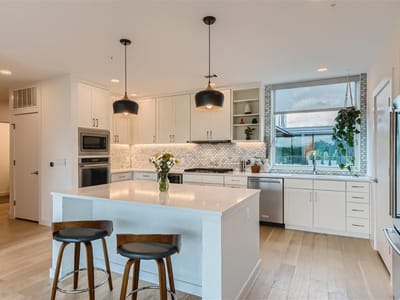 Primary bedroom at 900 S 1st St Unit #421 - 3 bed 2 bath home