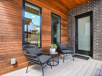 Living area at 900 S 2nd St Unit #6 - 4 bed 3 bath home