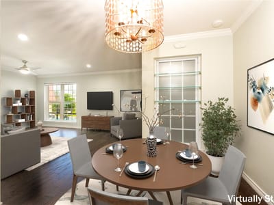 Primary bedroom at 900 S Lamar BLVD Unit #207 - 2 bed 1 bath home