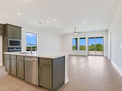 Living area at 9000 The Ravine Way - 1 bed 3 bath home