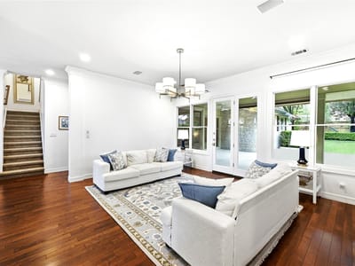 Primary bedroom at 9001 Thickwoods Cv - 4 bed 4 bath home