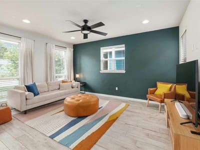 Primary bedroom at 9004 Cattle Baron Path - 4 bed 2 bath home