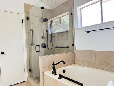 Bathroom at 9005 Marthas DR - 4 bed 2 bath home