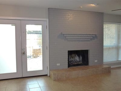 Primary bedroom at 9009 North PLZ Unit #133 - 3 bed 2 bath home