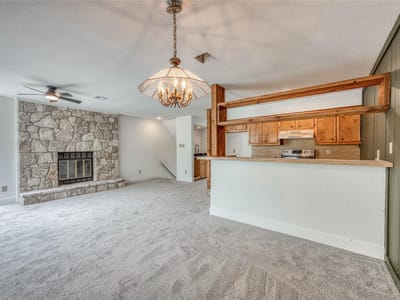 Primary bedroom at 901 Cheyenne Unit #C - 4 bed 5 bath home