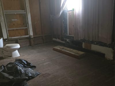 Bathroom at 901 W 5th St - 3 bed 1 bath home