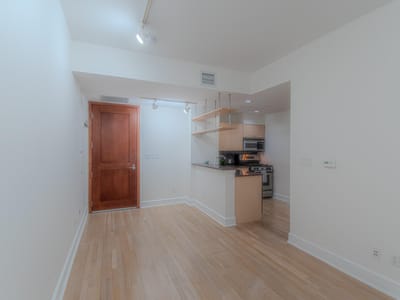 Bathroom at 901 W 9th St Unit #217 - 1 bed 1 bath home