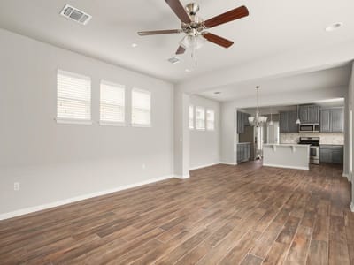 Primary bedroom at 9012 Cattle Baron PATH - 3 bed 2 bath home